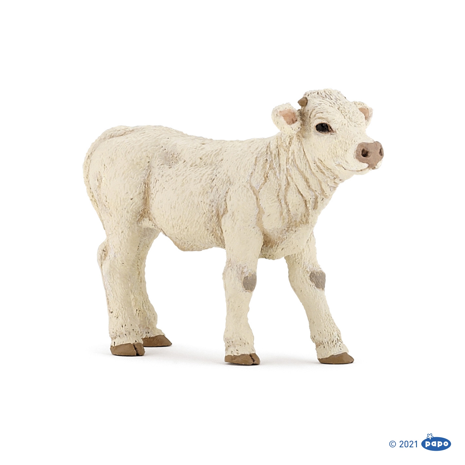 Figurine Veau Charolais Papo