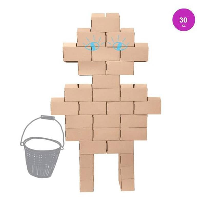 gigi bloks blocs construction geant xl 30 pieces