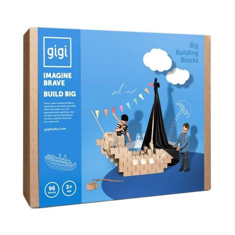 gigi bloks blocs construction geant xl 96 pieces