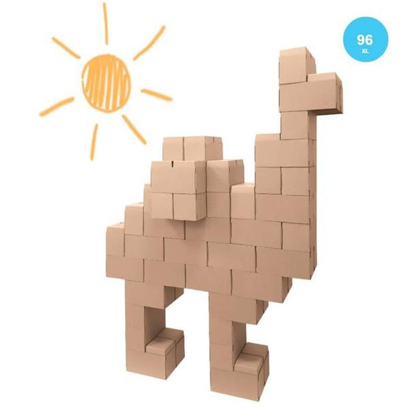 gigi bloks blocs construction geant xl 96 pieces