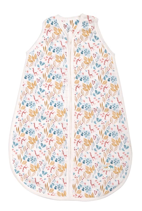 Gigoteuse ete motif floral 70 cm Sous mon baobab Moulin Roty