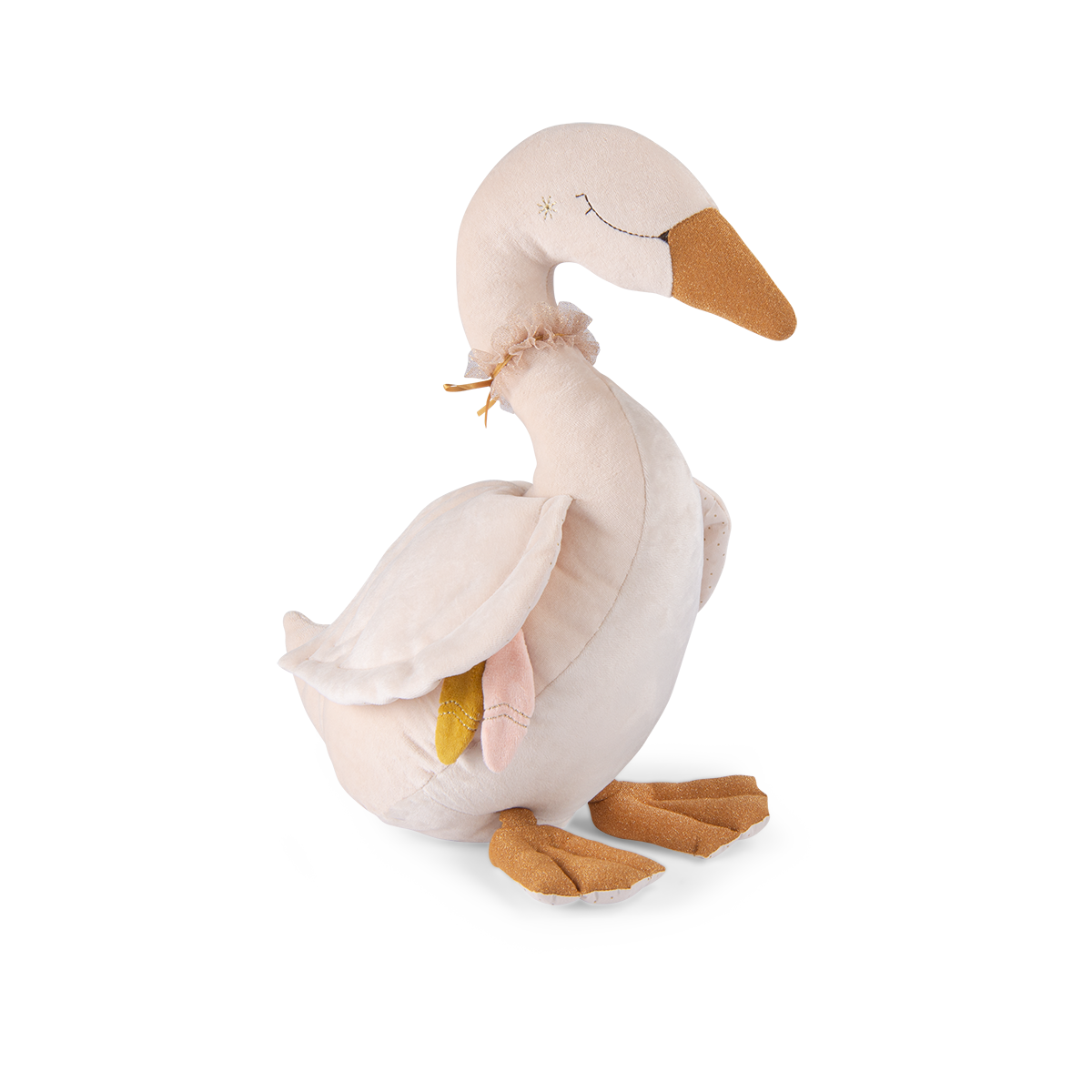 Grande peluche d'activites Cygne La petite ecole de danse