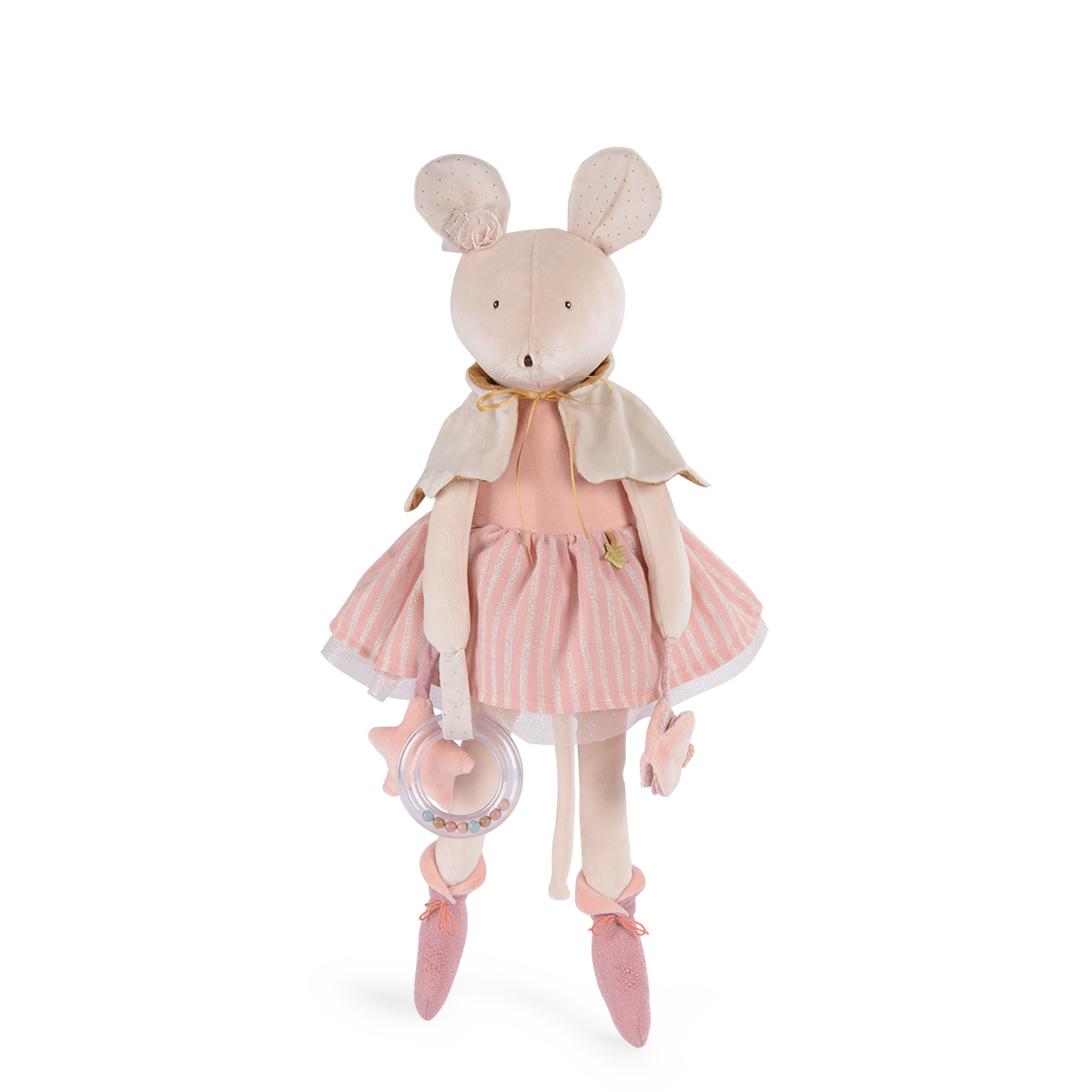 Grande peluche d'activites Souris La petite ecole de danse