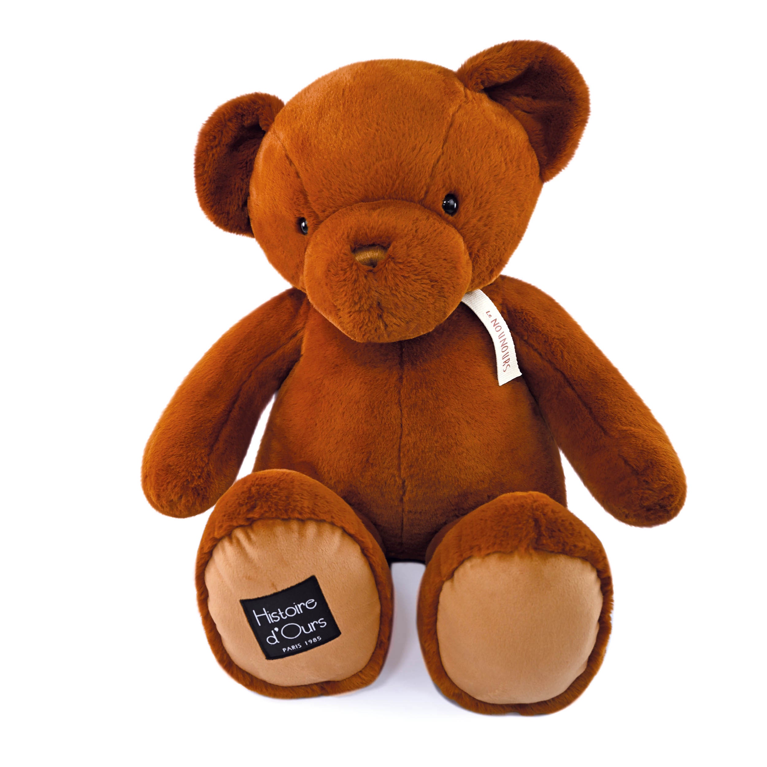 Grande peluche Ours capuccino 75 cm Histoire d'Ours