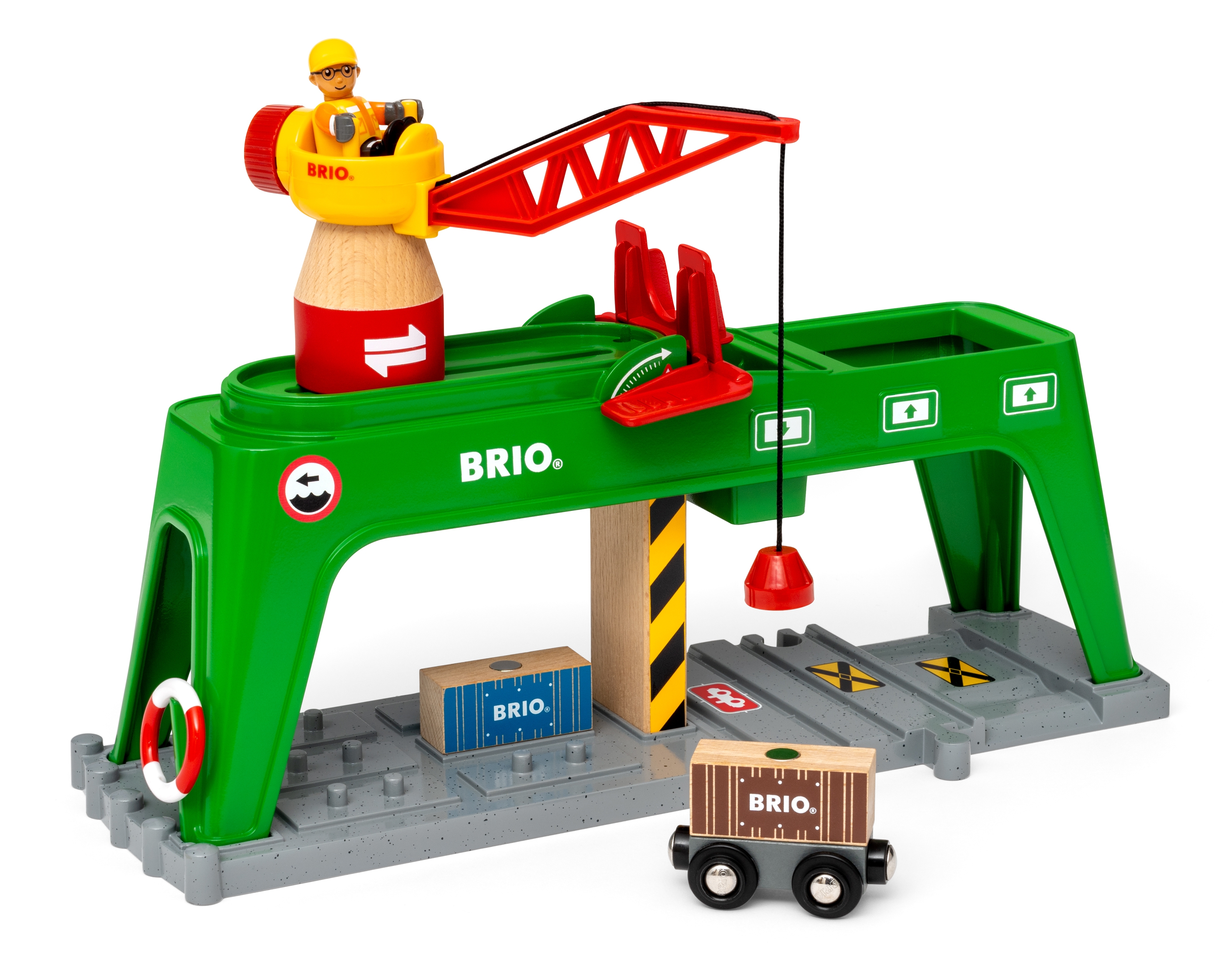 Grue double voie de chargement Brio - vue 2