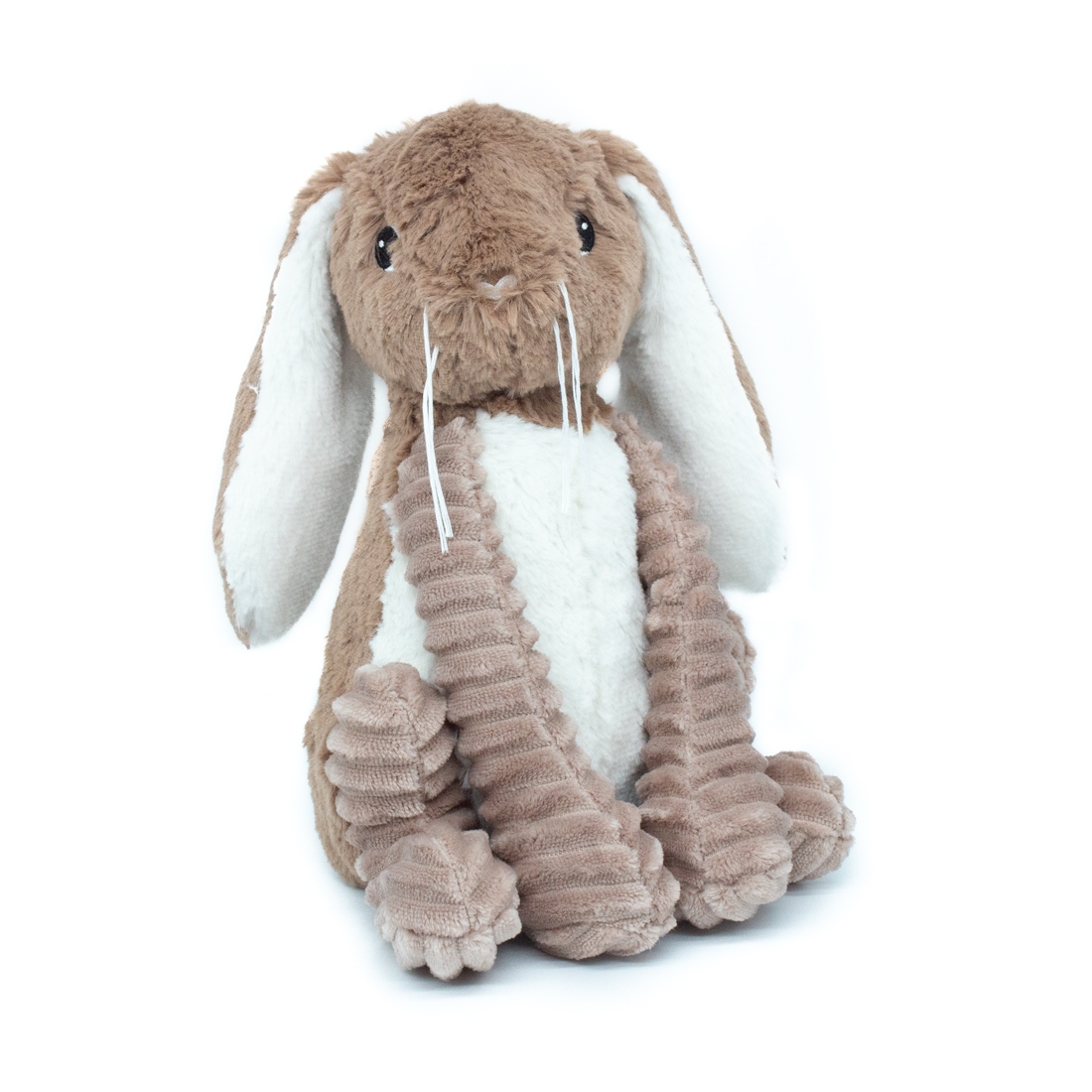 Peluche lapin beige Toudou Les Déglingos