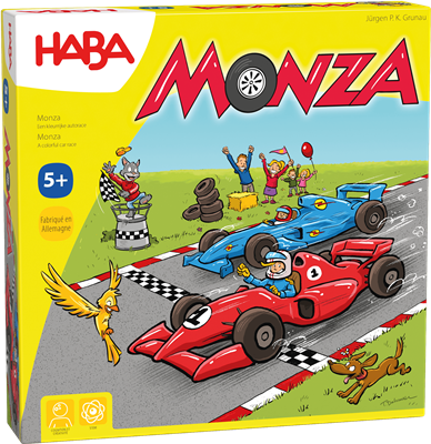 Jeu de stratégie Monza voitures de course Haba