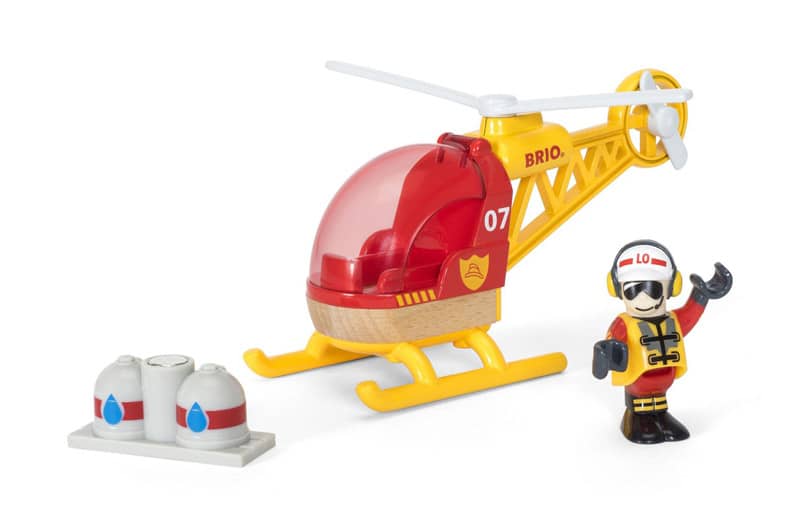 Helicoptere des pompiers Brio