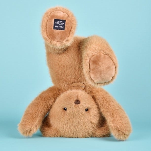 Peluche Ours Clémentun praline 38 cm Histoire d'Ours