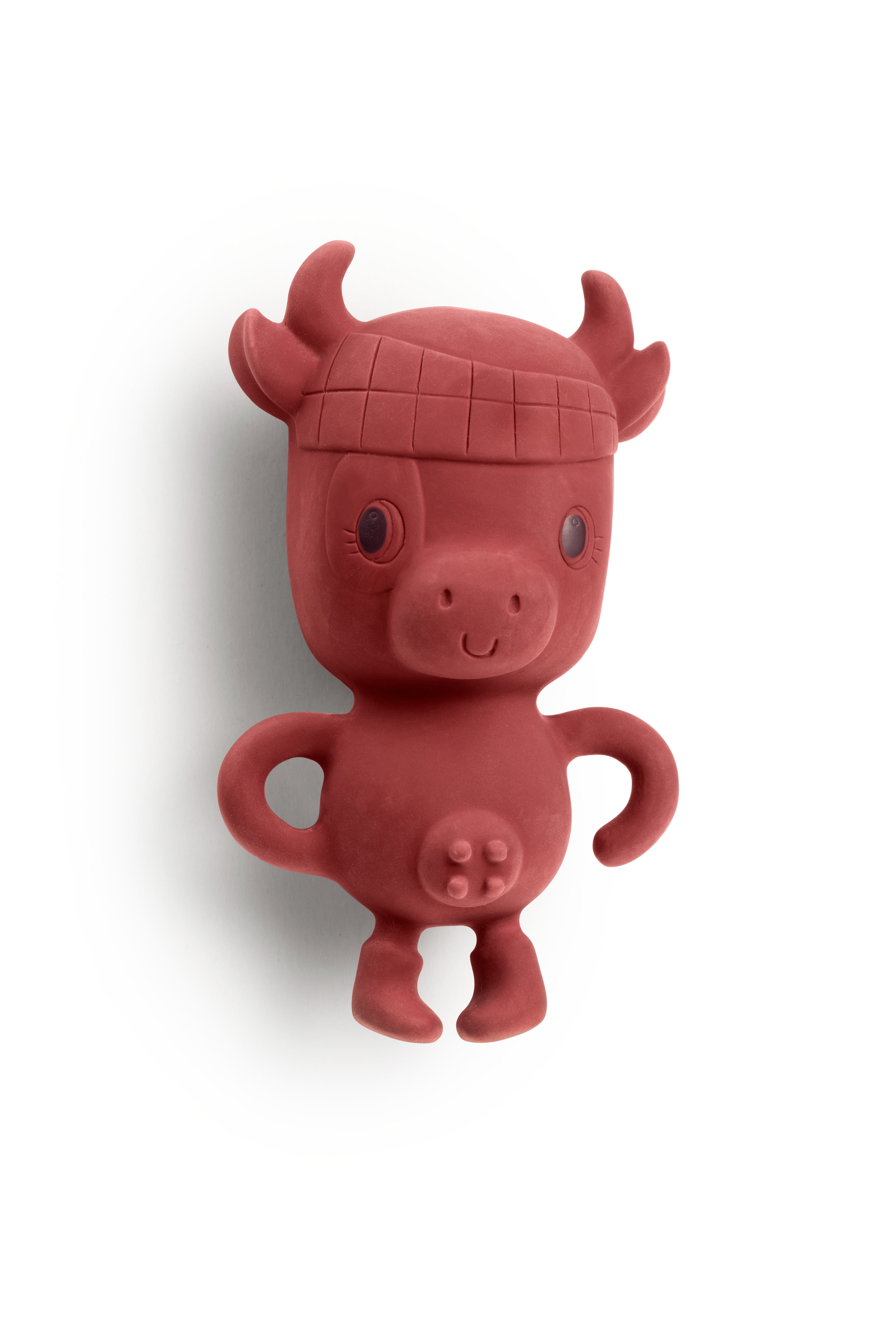 Hochet en caoutchouc naturel Rosalie la vache Lilliputiens