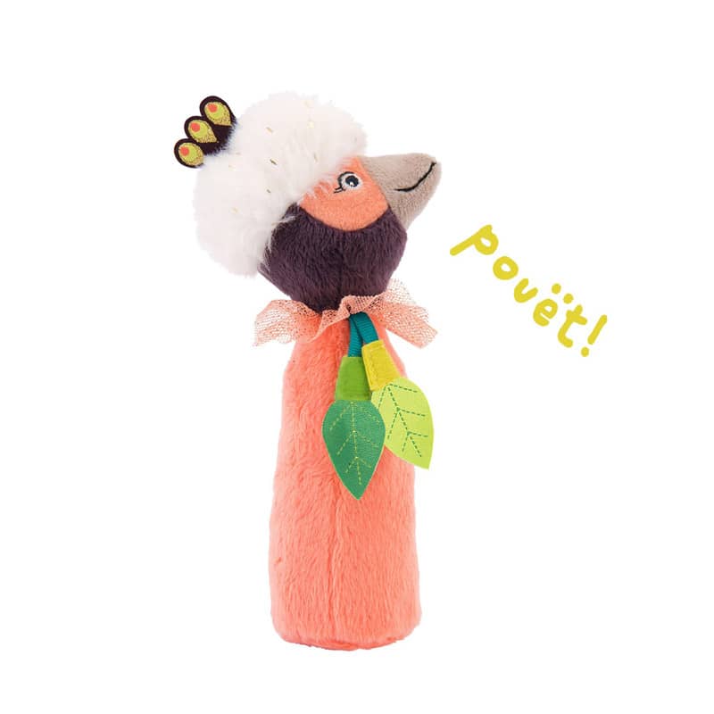 Hochet pouet Paloma Dans la jungle Moulin Roty