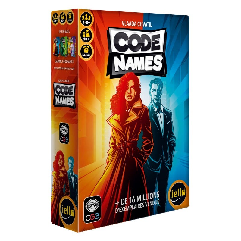 Codenames Jeu de societe Iello