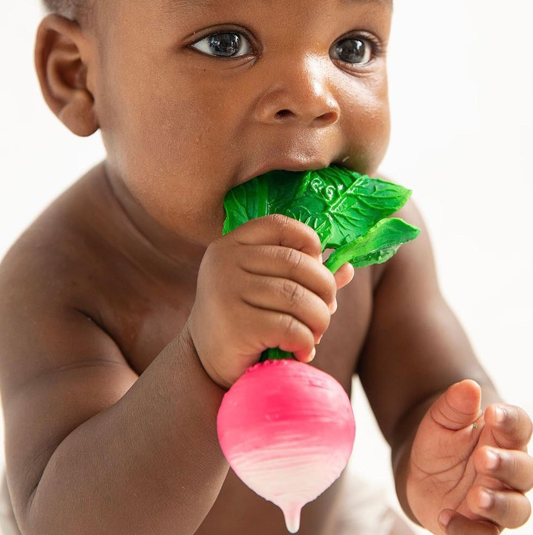 Jouet de dentition Ramona le radis Oli & Carol