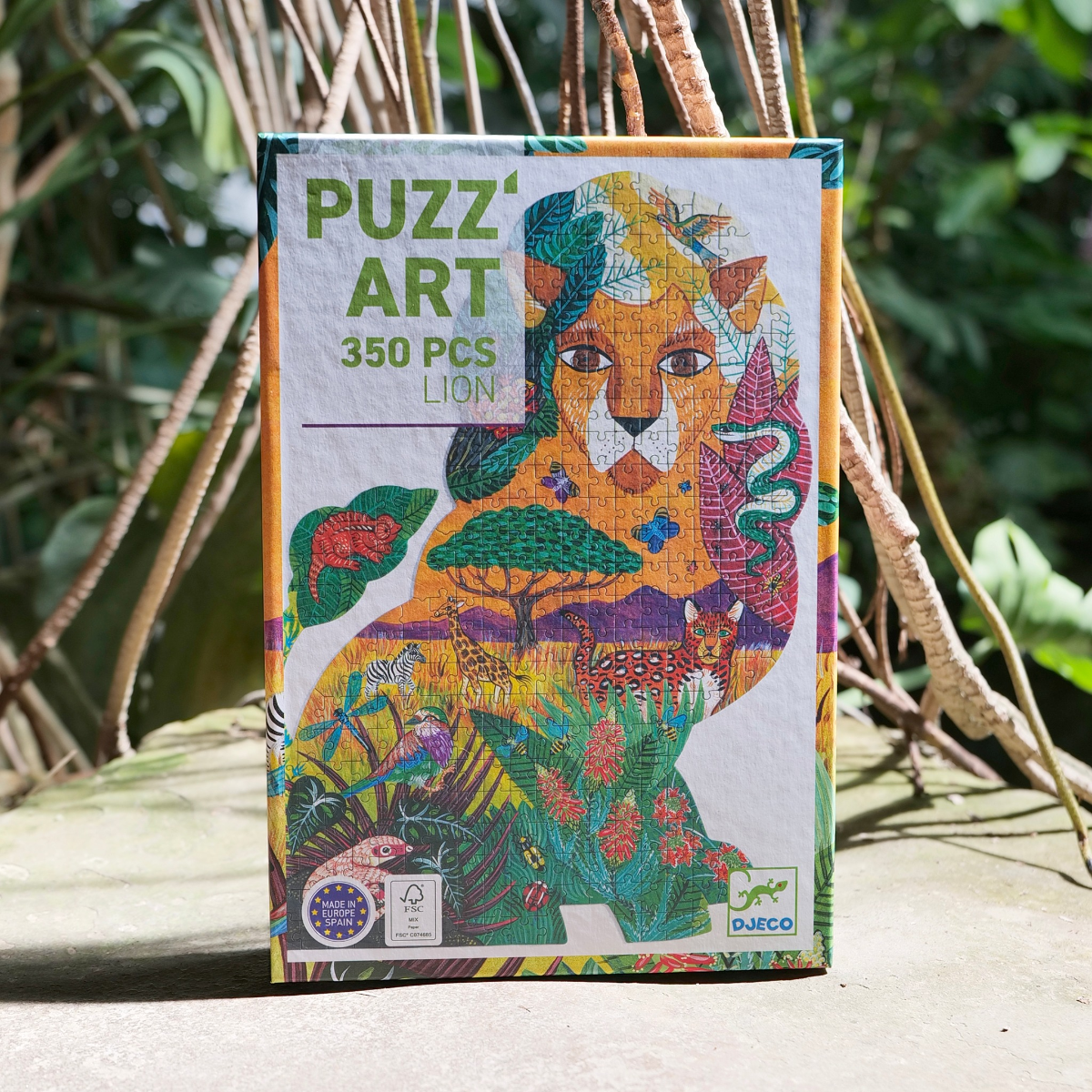 Puzzle Puzz'Art Lion 350 pcs Djeco