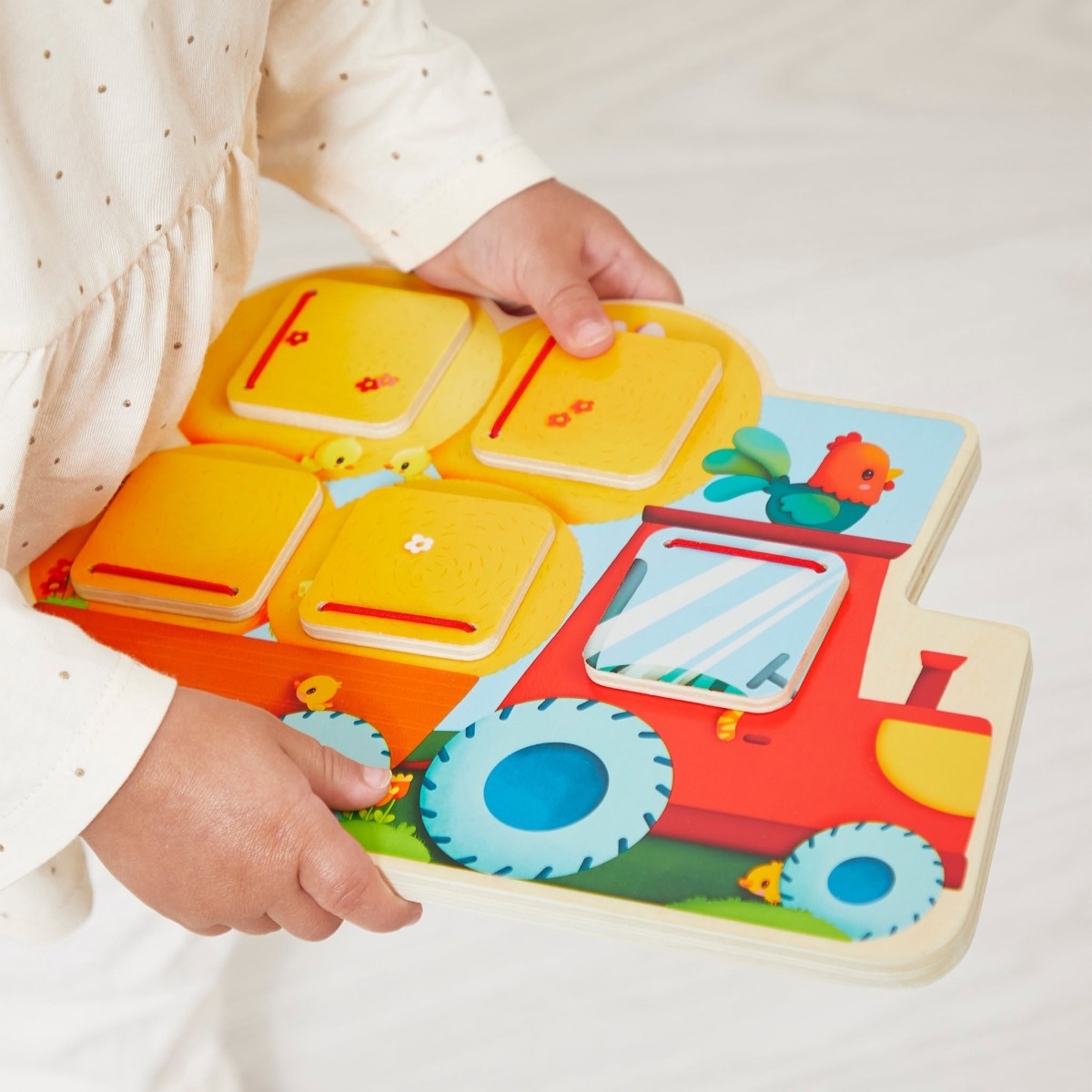 Cachecache Tracteur la Ferme Janod