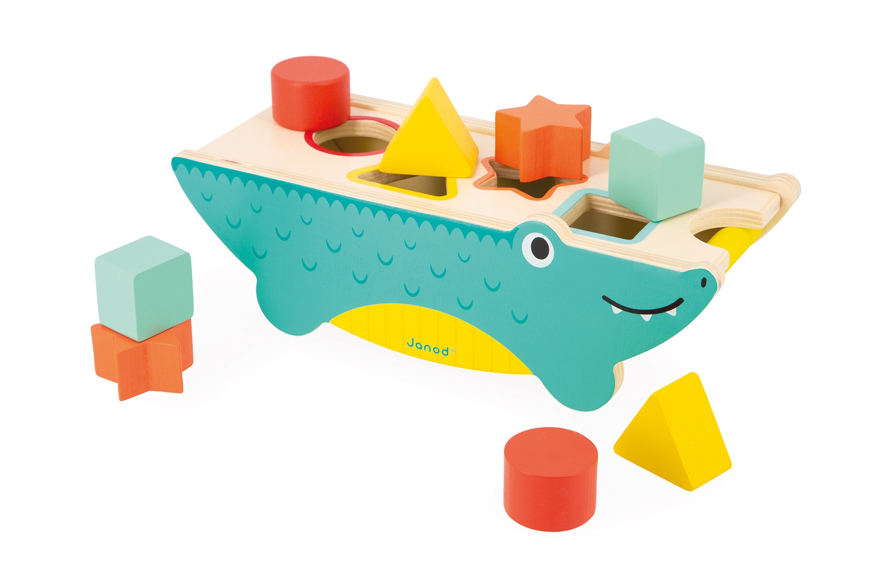 Boite Ã  formes Croco Tropik Janod