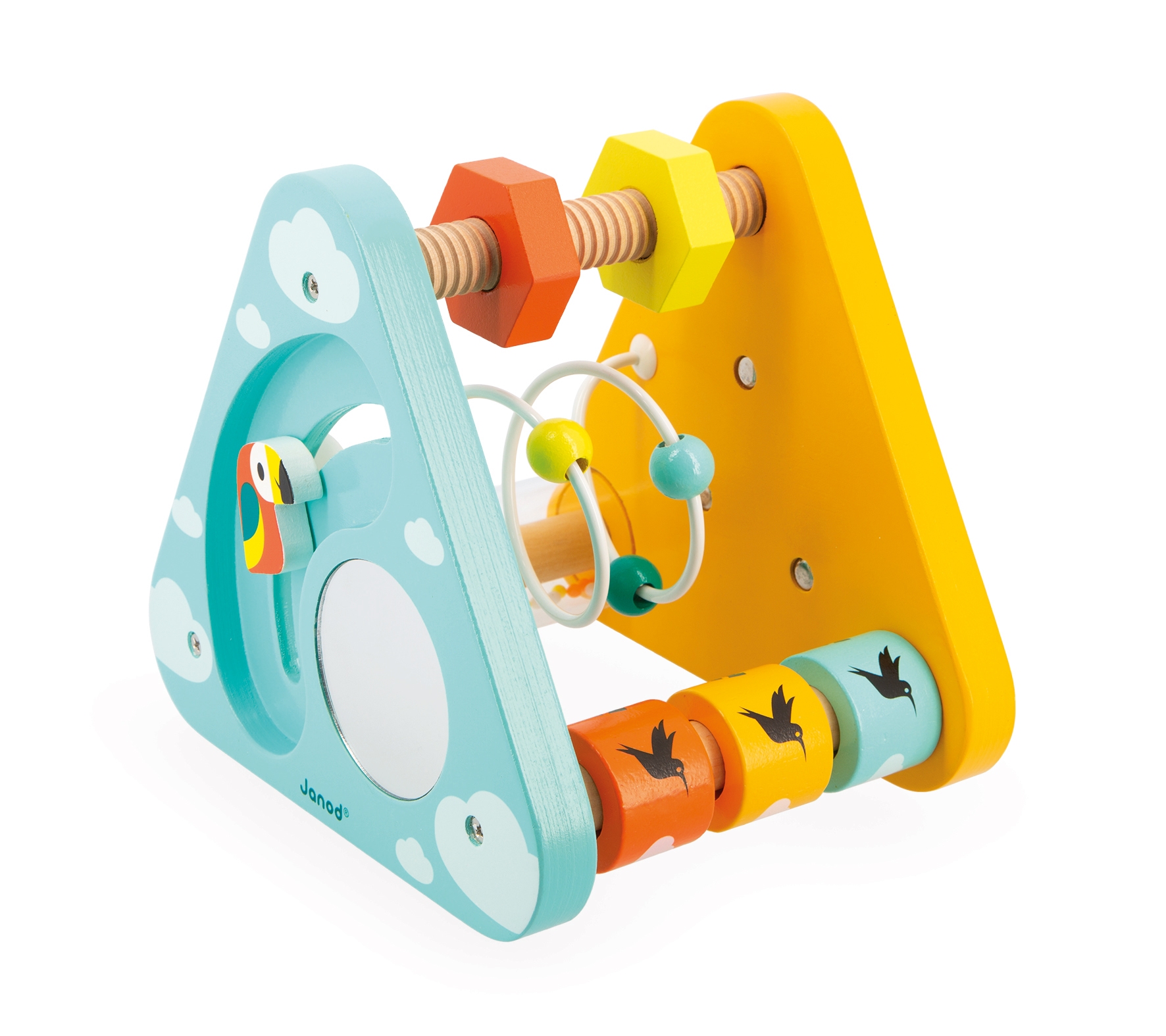 Triangle multi-activitÃ©s en bois Tropik Janod 