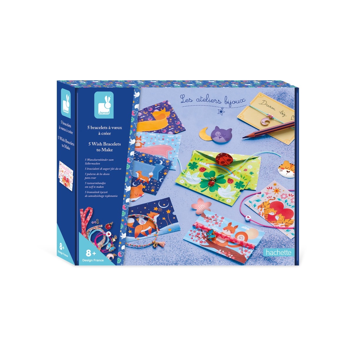 5 Bracelets à vœux à créer Janod