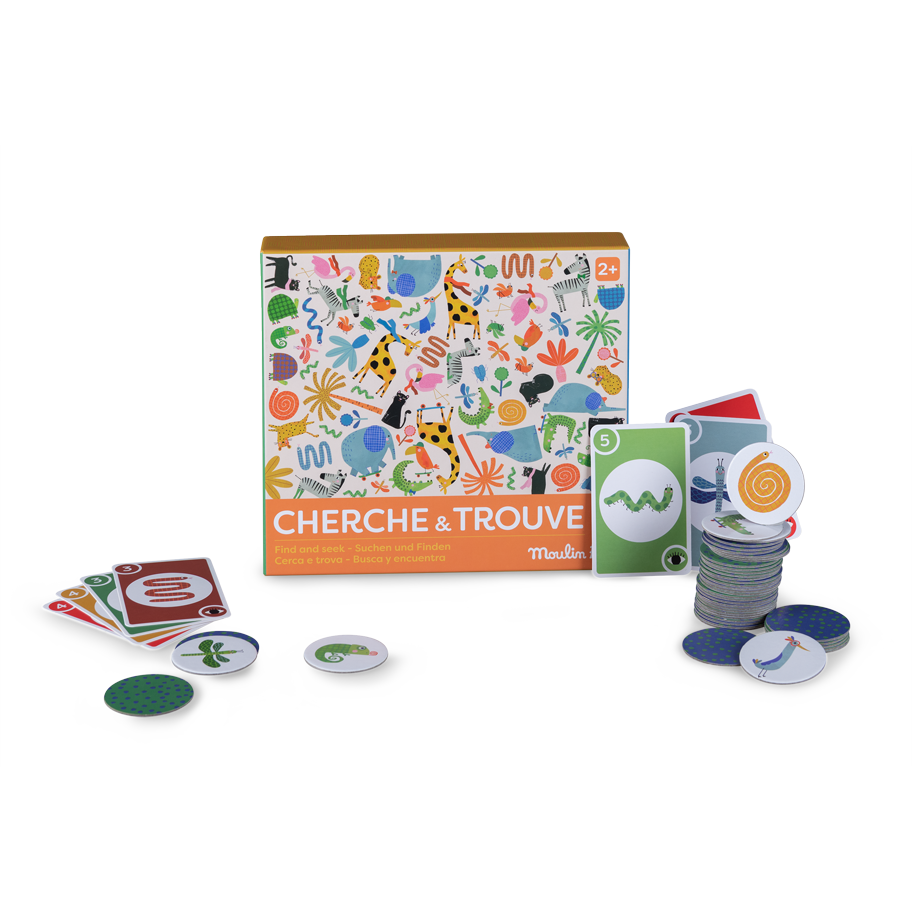 Jeu Cherche et trouve Les Toupitis Moulin Roty