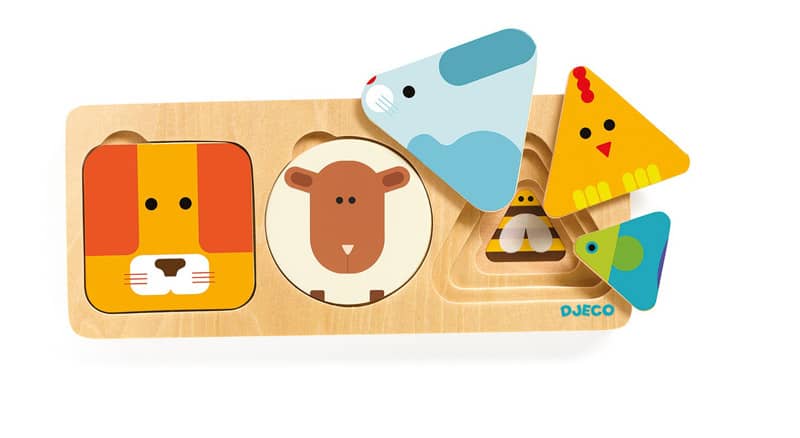 Jeu d'encastrement AnimaBasic Djeco