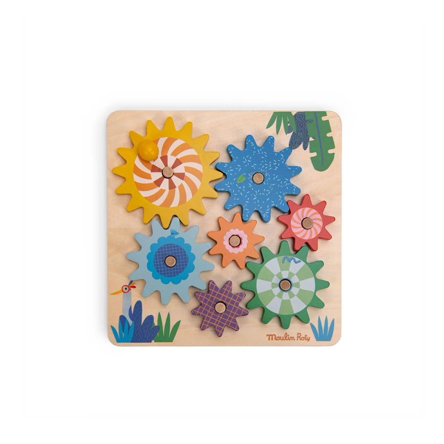 Jeu d'engrenages Les Toupitis Moulin Roty