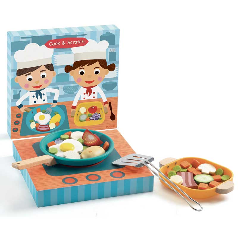 Jeu d'imitation Gourmandises Cook  Scratch Djeco