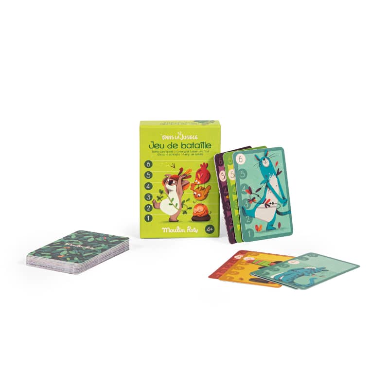 Jeu de bataille Dans la jungle Moulin Roty