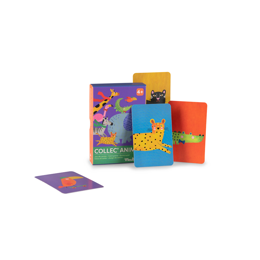 Jeu de cartes Collec' animo Les Toupitis Moulin Roty