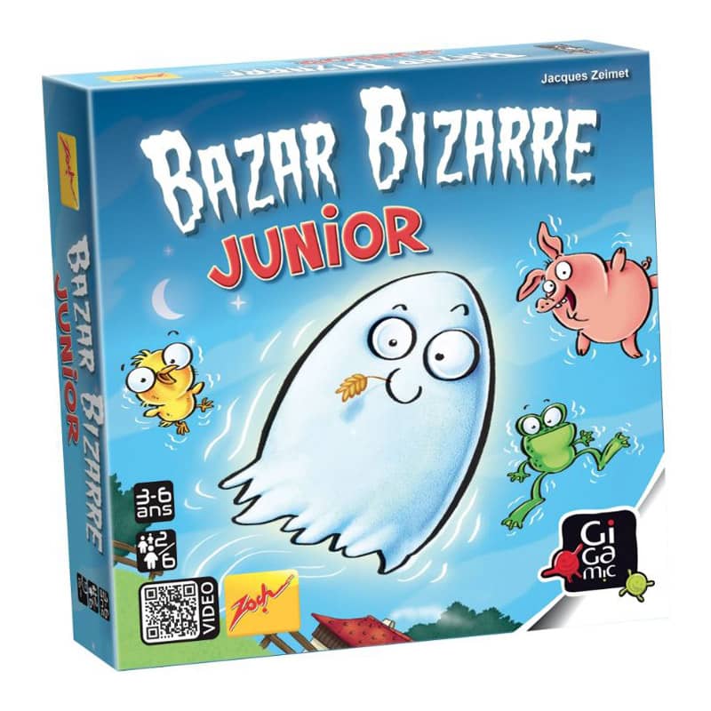 Jeu de cartes et de reflexion Bazar Bizarre Junior Gigamic