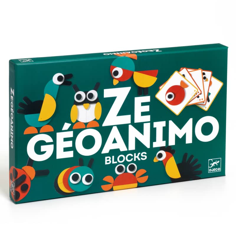 Jeu de construction Ze geo animo Djeco