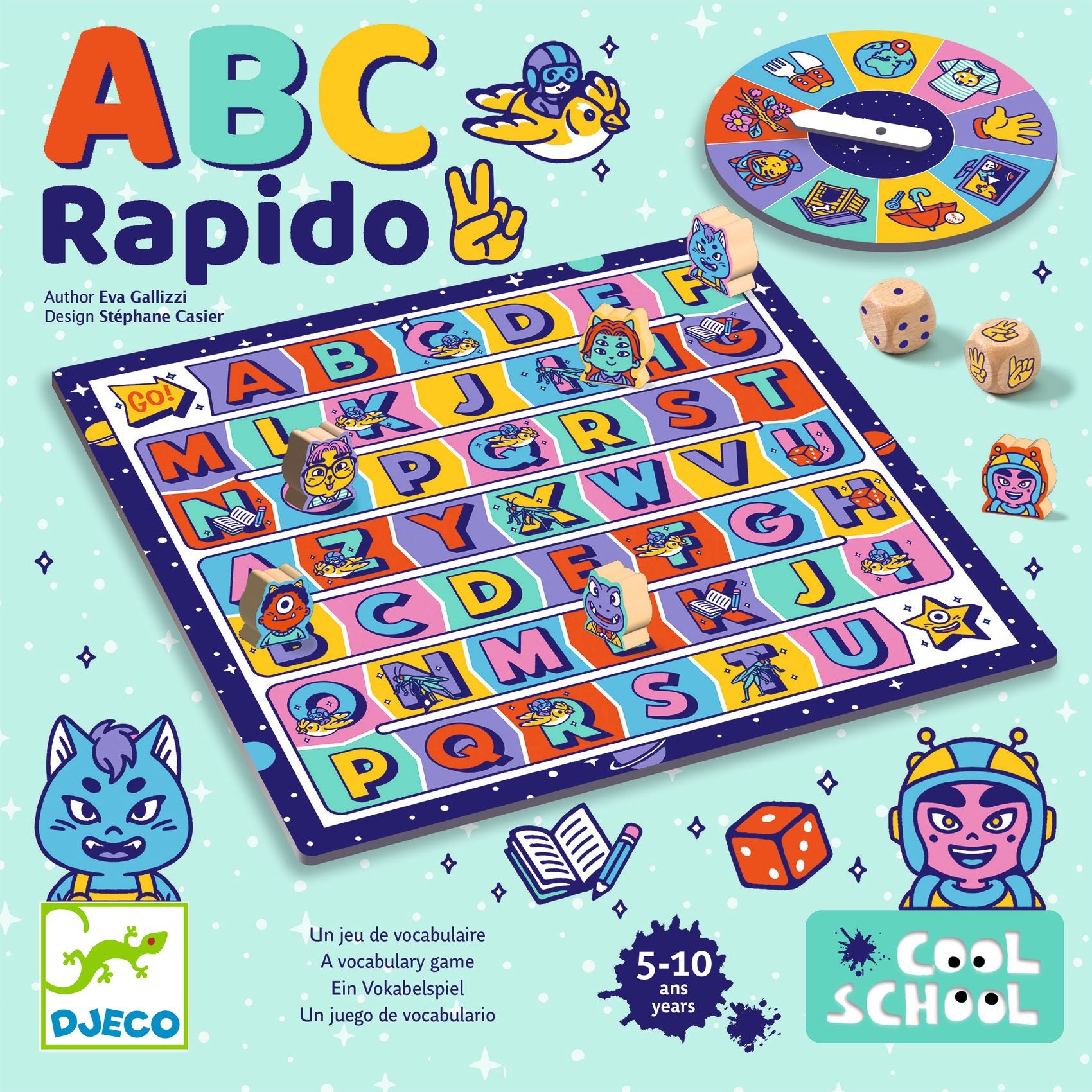 Jeu de societe ABC Rapido Djeco