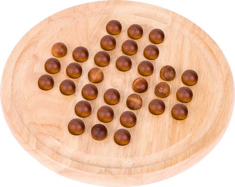 Jeu de Solitaire en bois Goki