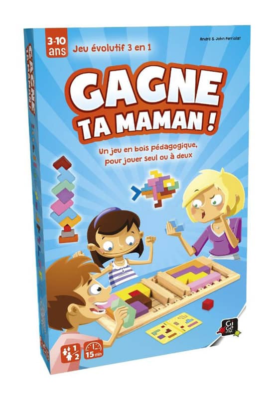 Jeu enfant et famille Jeu Gagne Ta Maman Gigamic