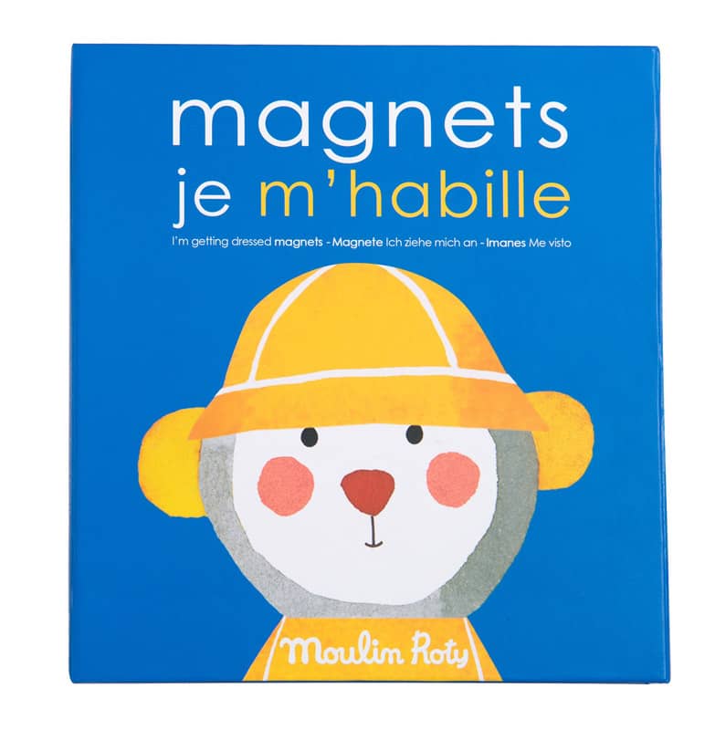 Jeu magnetique Je m'habille Les Popipop Moulin Roty