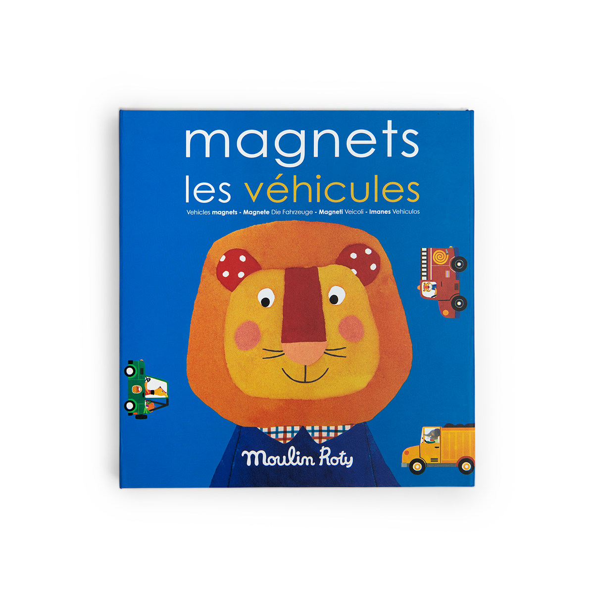 Jeu magnetique Les vehicules Les Popipop Moulin Roty