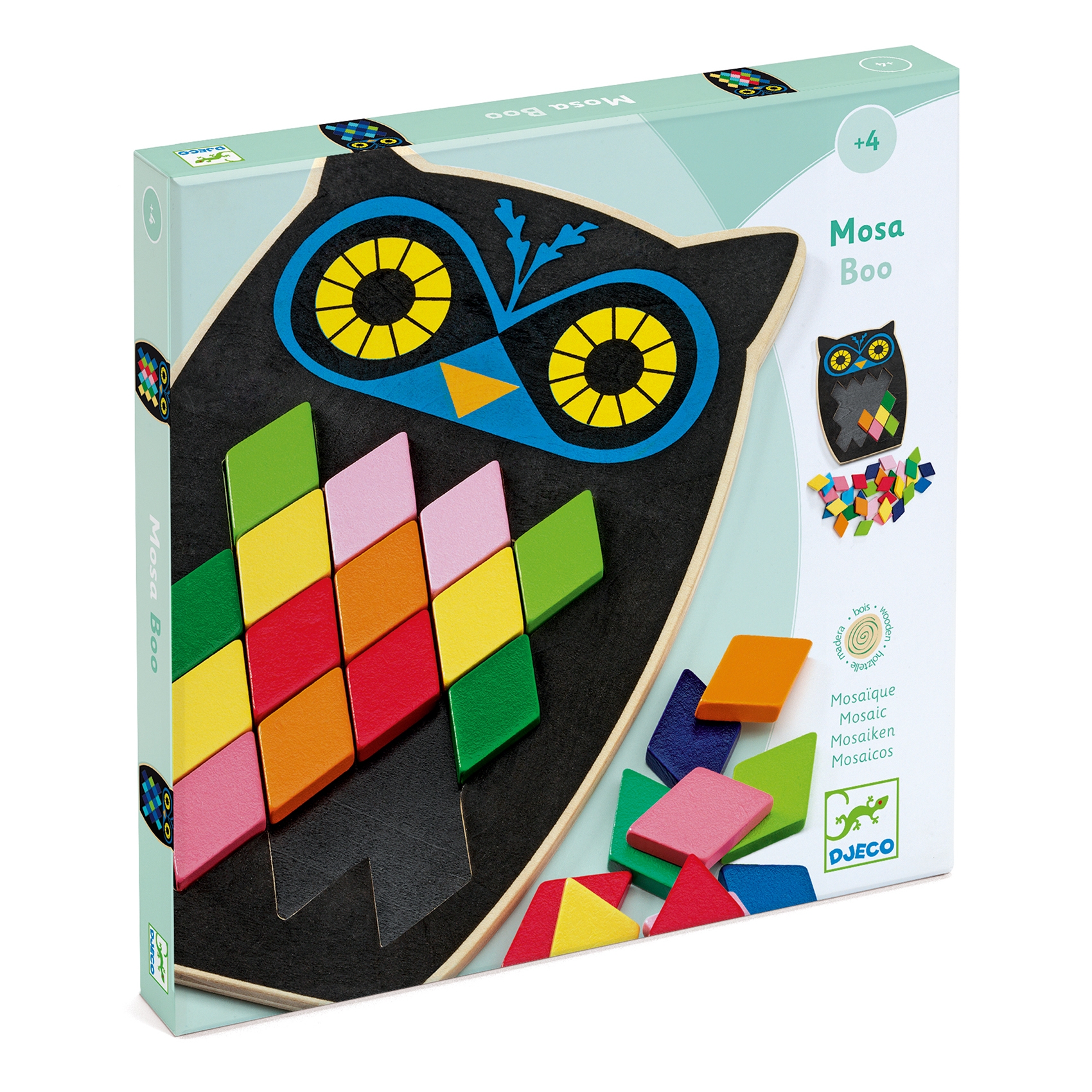 Jeu mosaique en bois Moza boo Djeco