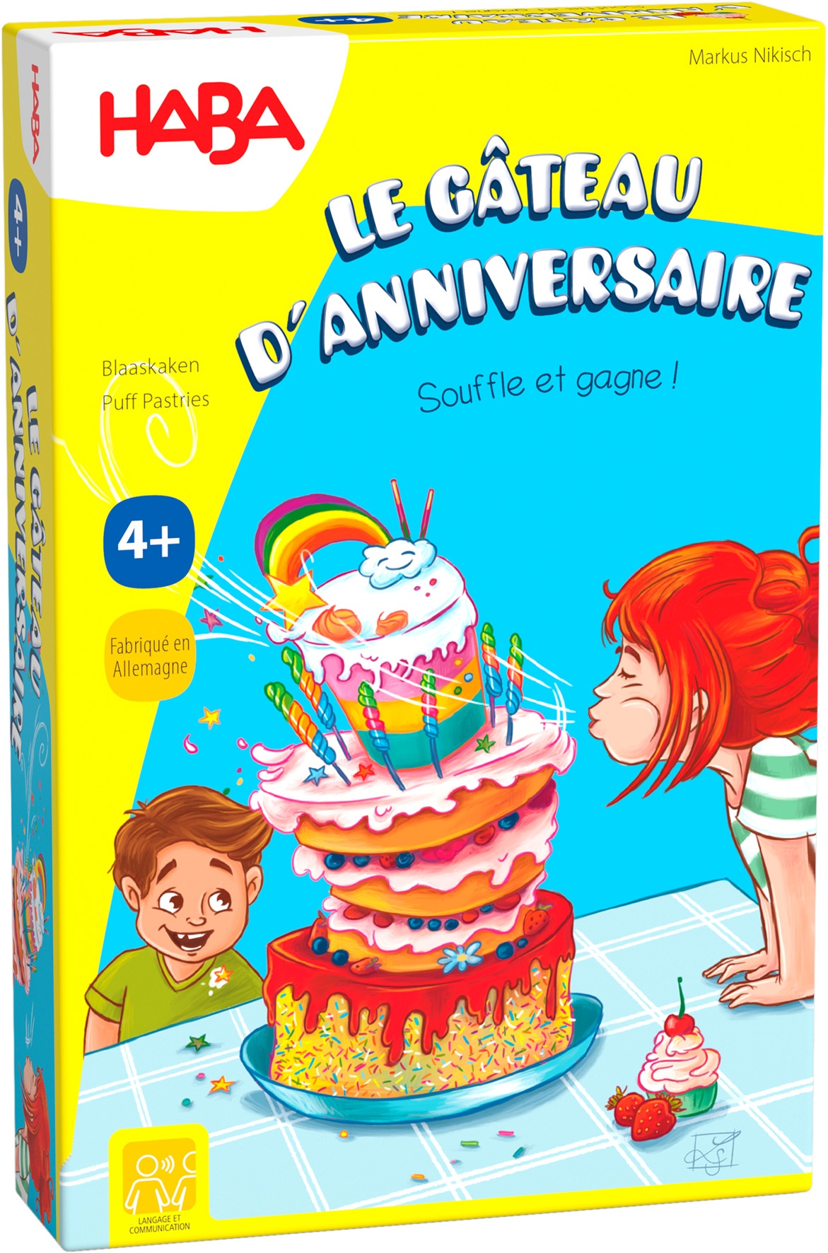 Jeux d'adresse Le gateau d'anniversaire Haba 