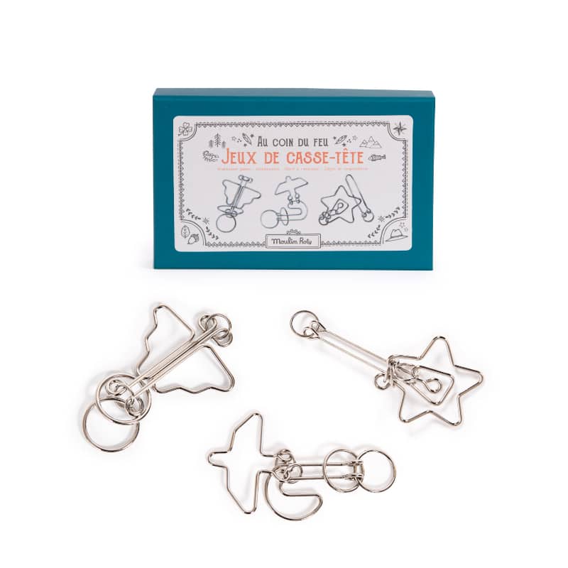 Jeux de cassetete Au coin du feu Moulin Roty