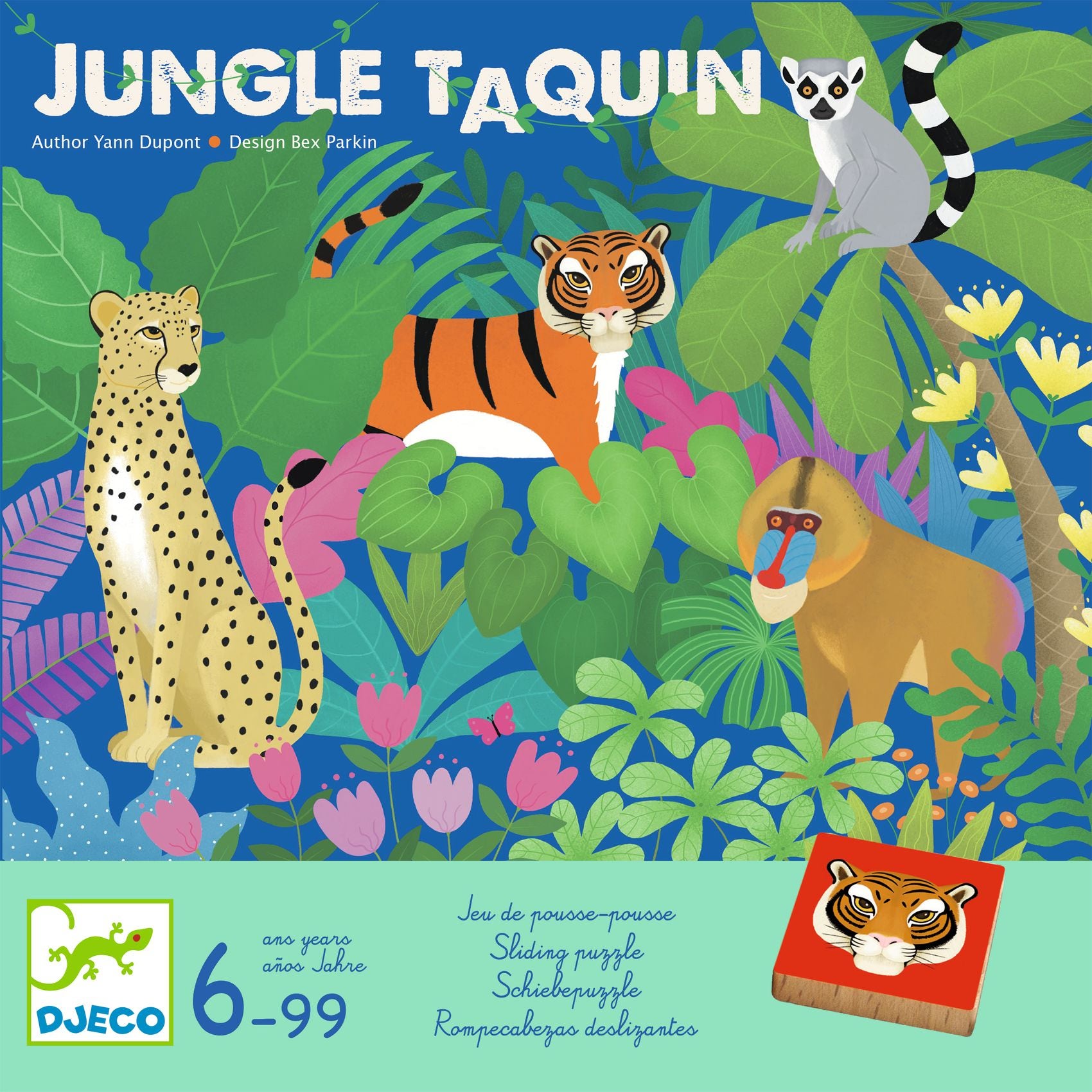 Jeux Jungle Taquin Djeco