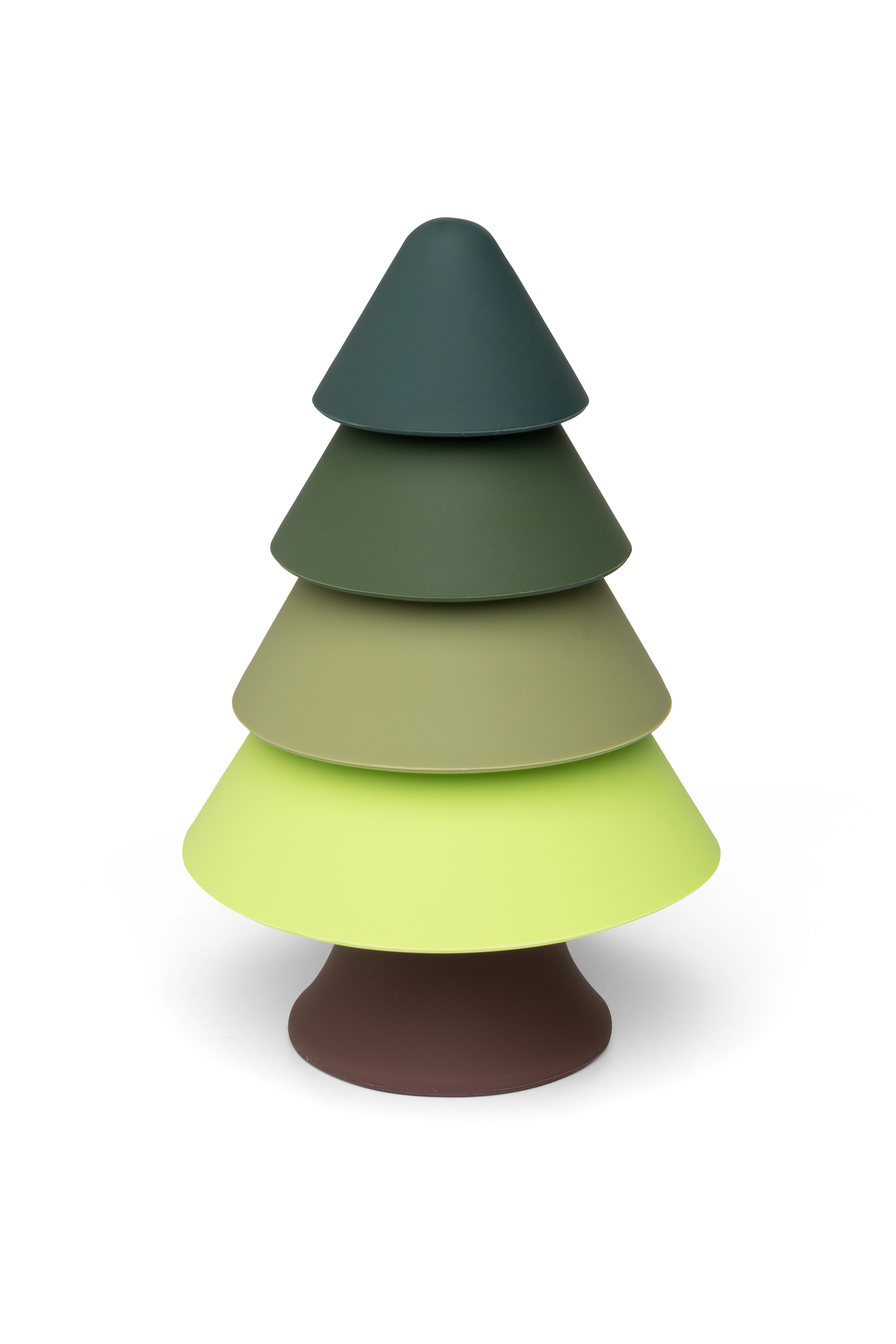 Jouet a empiler sapin en silicone Little L