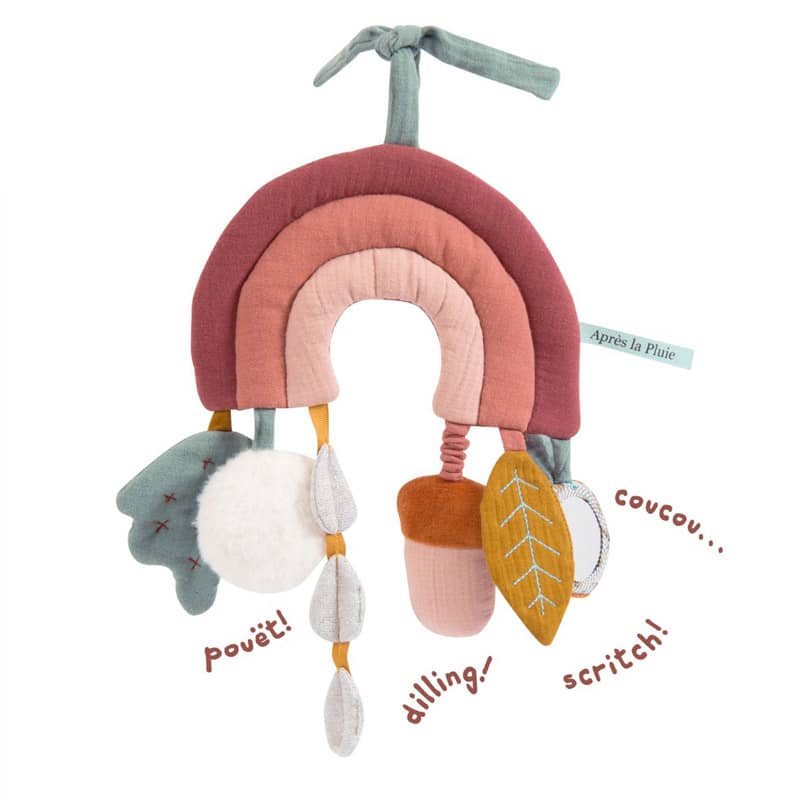 Jouet d'activites arcenciel Apres la pluie Moulin Roty