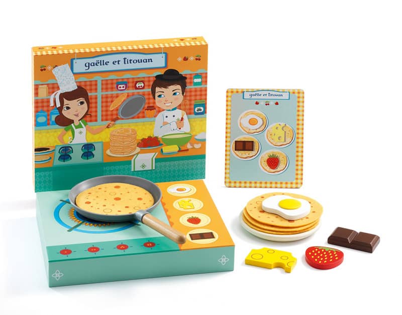 Jouet d'imitation Dinette Creperie Gaelle et Titouan Djeco