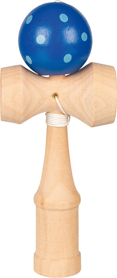 Jouet en bois Kendama bleu Goki