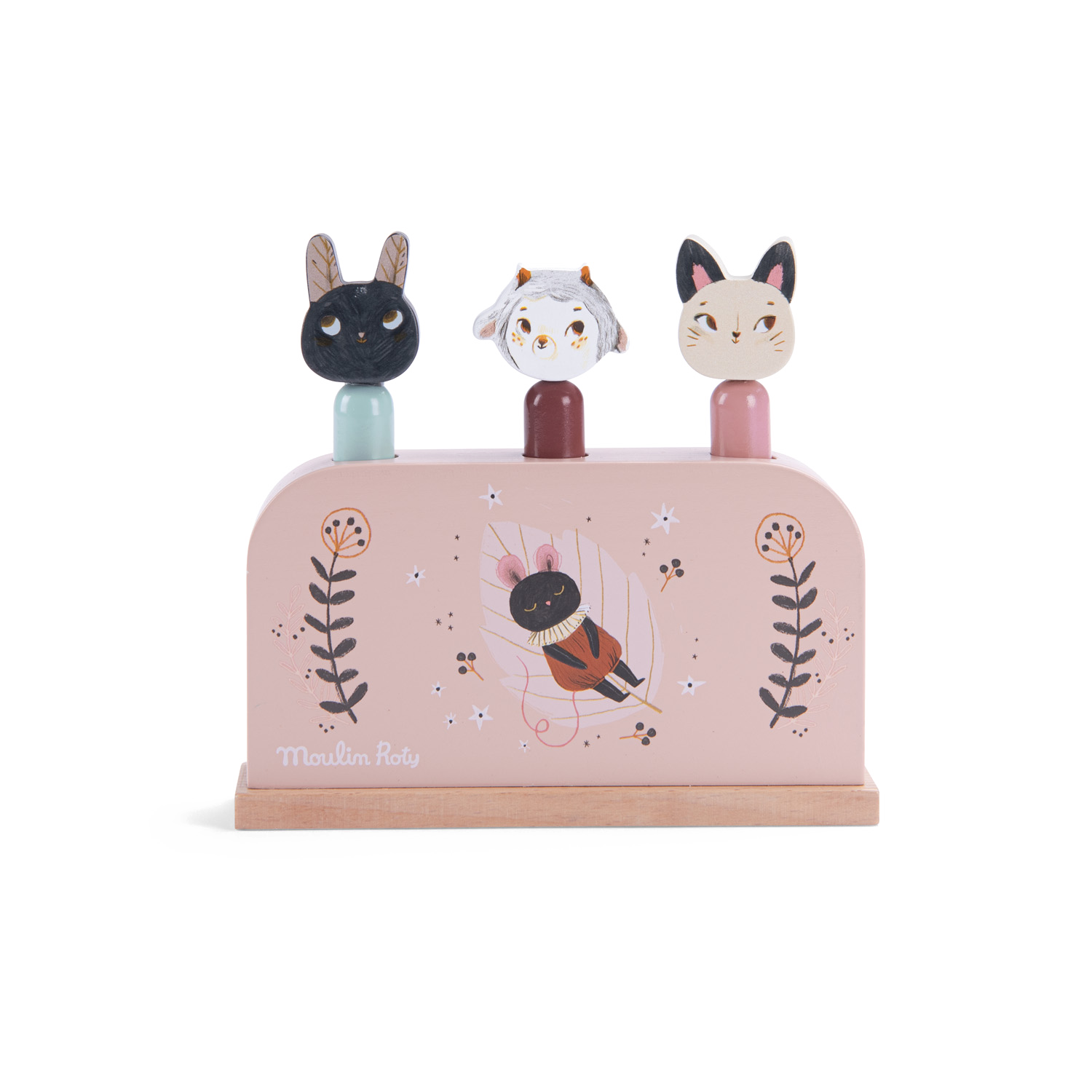 Jouet en bois Pop up Apres la pluie Moulin Roty