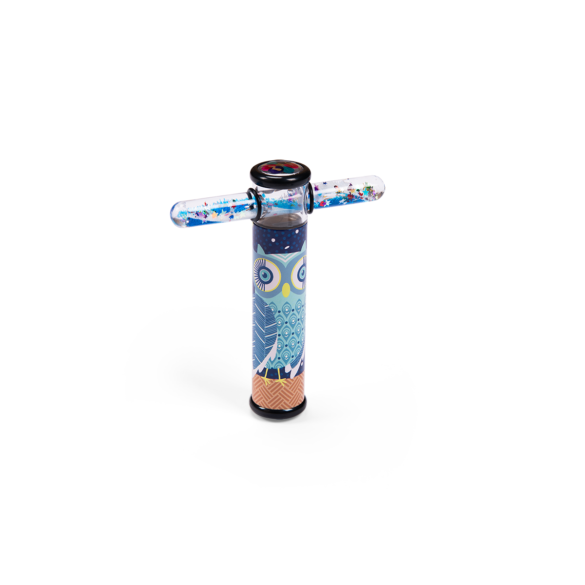 Kaleidoscope phosphorescent Chouette Les petites merveilles Moulin Roty