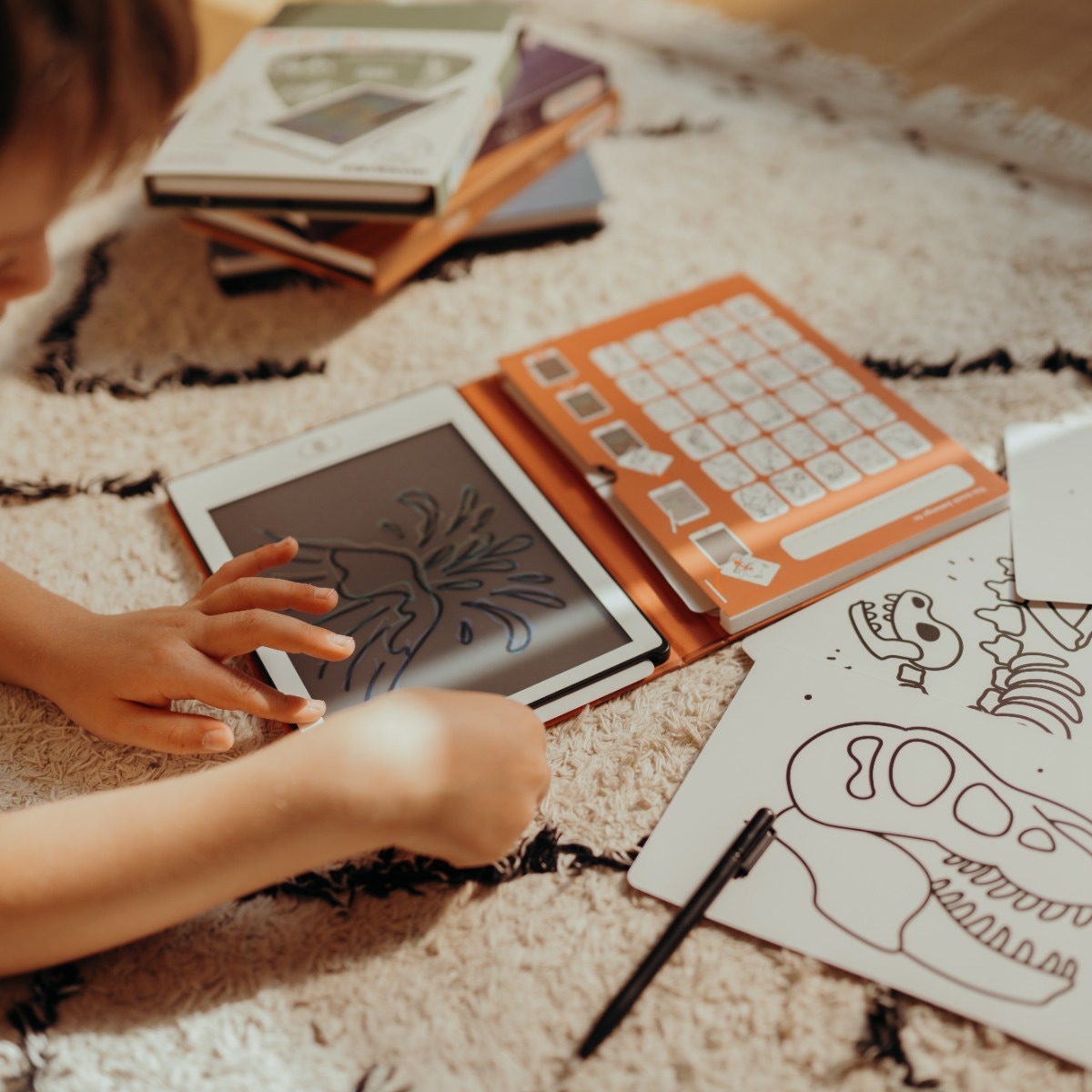 Tablette à dessin Kidydraw-mini Dinosaures Kidywolf