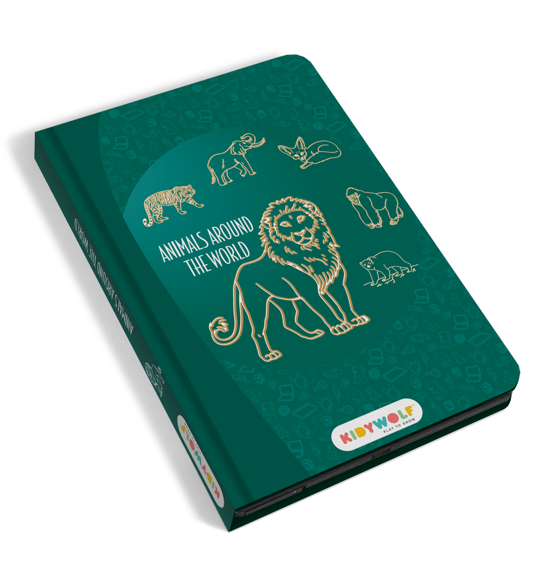 Tablette à dessin Animaux du monde Kidywolf