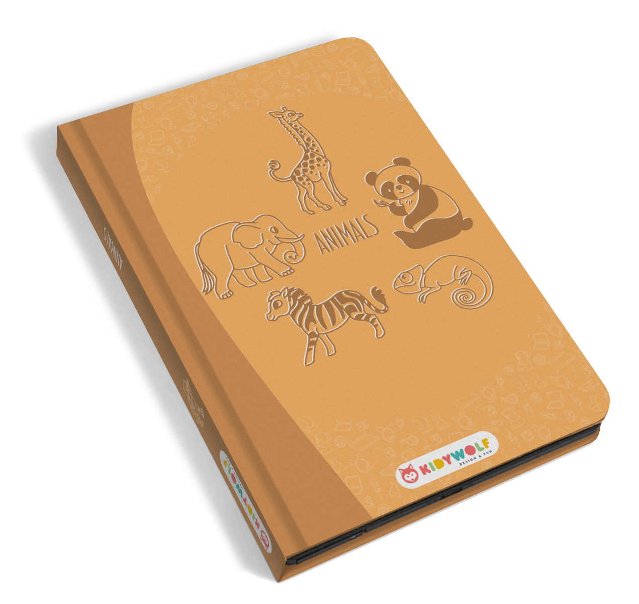 Tablette à dessin Kidydraw-mini Animaux Kidywolf