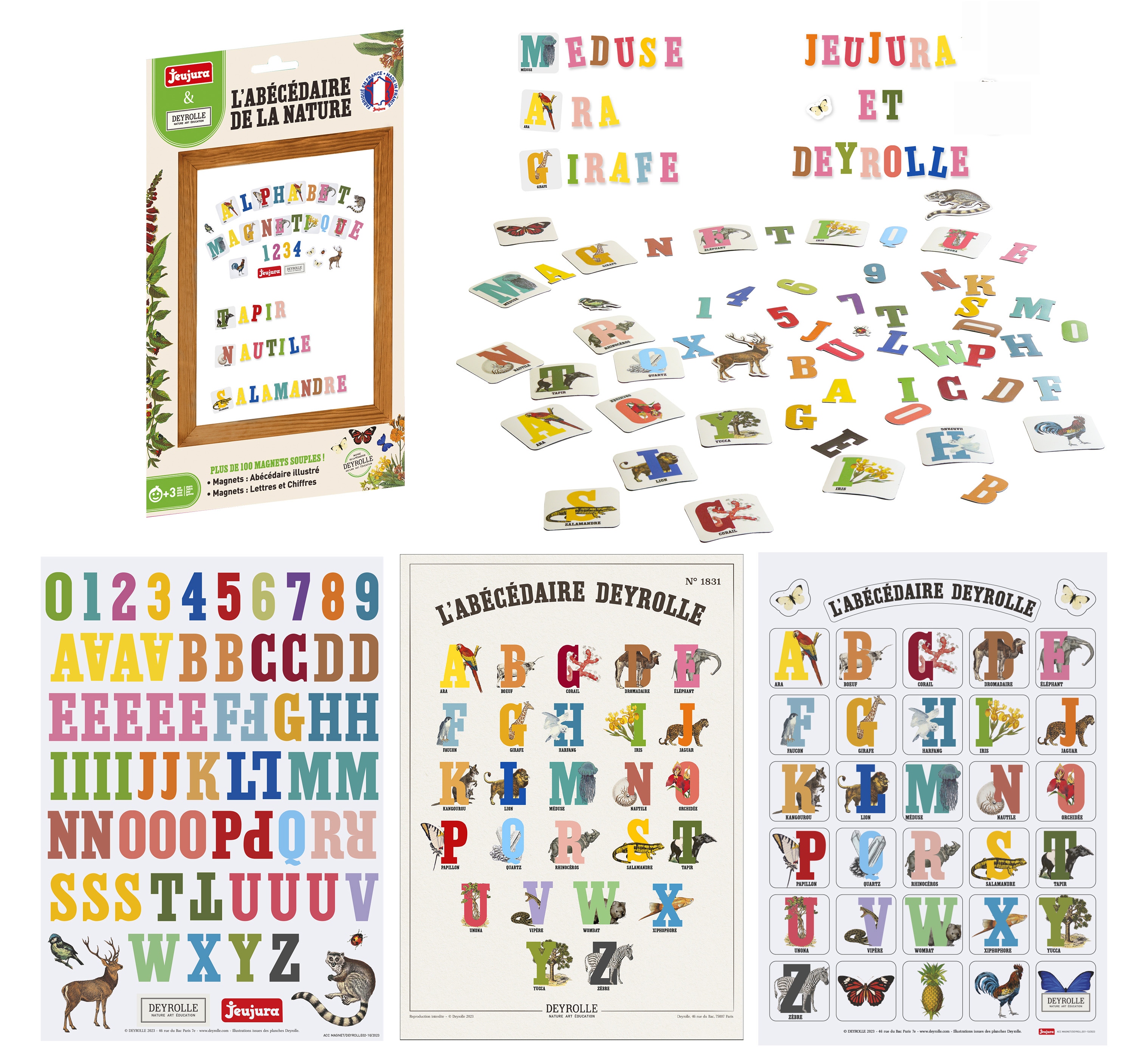 L'abecedaire de la nature Jeujura 