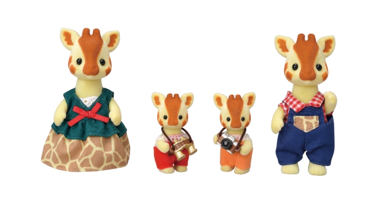 La famille girafe Sylvanian Families